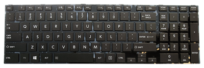 Replacement laptop keyboard TOSHIBA L950 L955