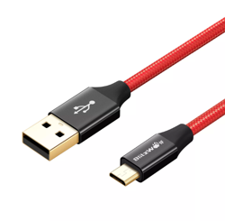 BLITZWOLF Cable Micro USB 2.4A BW-MC7 - RED 0.9m