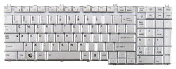 Replacement laptop keyboard TOSHIBA Satellite A500 A505 L350 L500 P200 P300 (SILVER, SMALL ENTER)