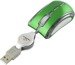 ESPERANZA CELANEO 3D WIRED OPTICAL MOUSE USB WITH RETRACTABLE CABLE GREEN